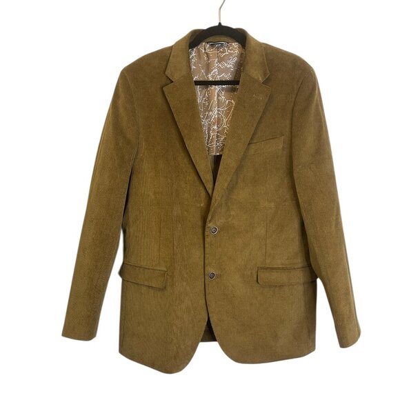 Nautica Brown Corduroy Blazer 44L NWT Lightweight Sport Coat Quiet Luxury - Picture 1 of 7